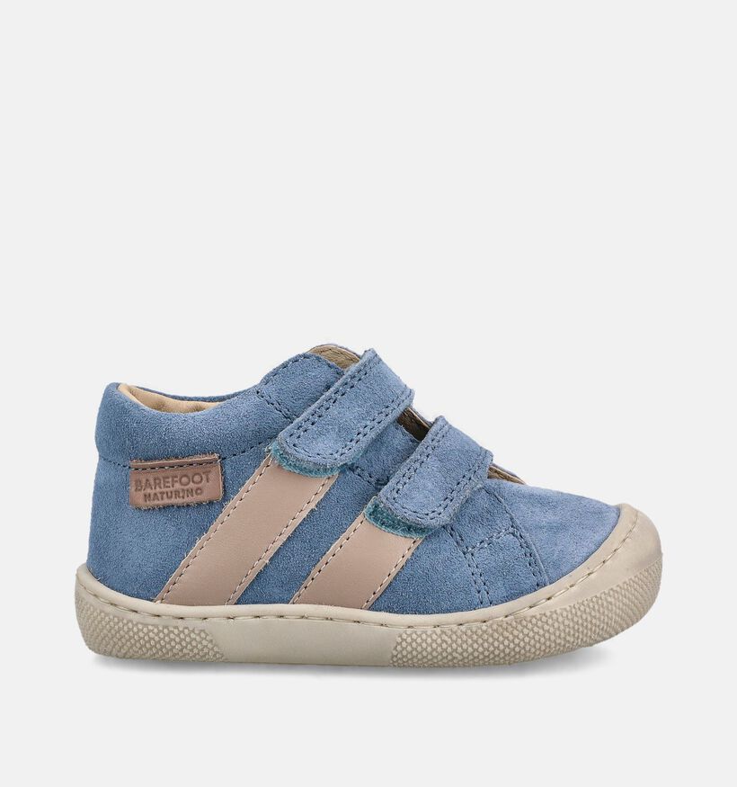 Naturino Barefoot Sabby VL Blauwe Babyschoenen voor meisjes, jongens (371609) - geschikt voor steunzolen