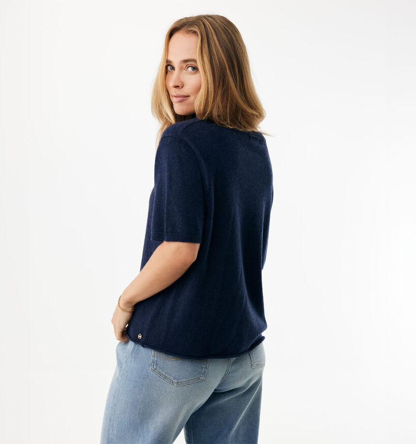Mexx Camelia Boxy Donkerblauwe Trui voor dames (368513)