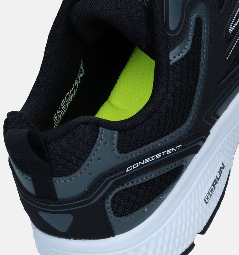 Skechers Gorun Consistent Zwarte Sneakers voor heren (326204) - geschikt voor steunzolen