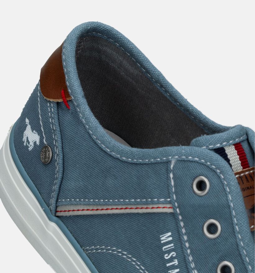 Mustang Blauwe Instappers voor dames (351251)
