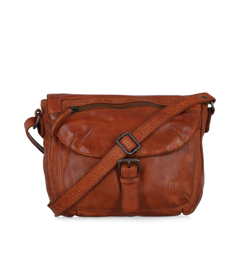 Bear Design Sac porté croisé en Jaune pour femmes (358870)
