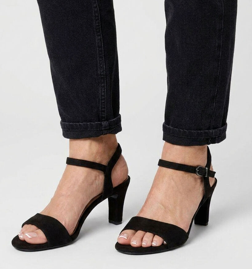 Tamaris Zwarte Sandalen op Hak voor dames (371675)