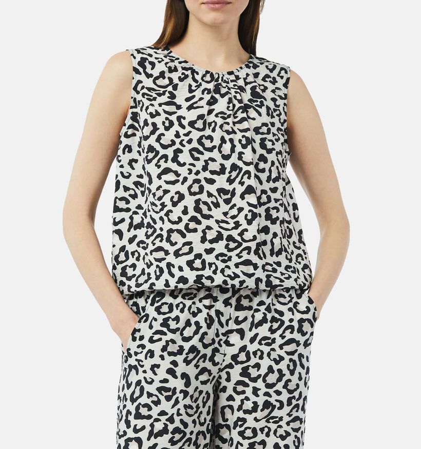 Comma Casual Identity Débardeur en Gris pour femmes (358264)