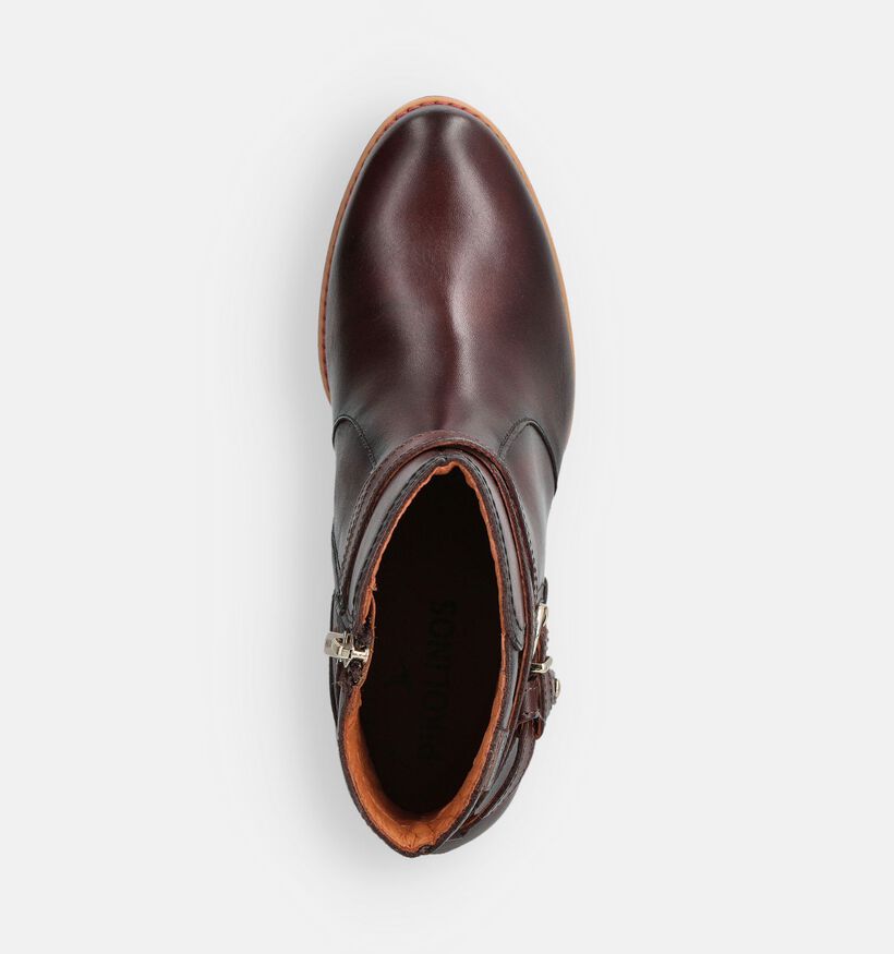 Pikolinos Connelly Bottines à talons en Brun foncé pour femmes (363862)