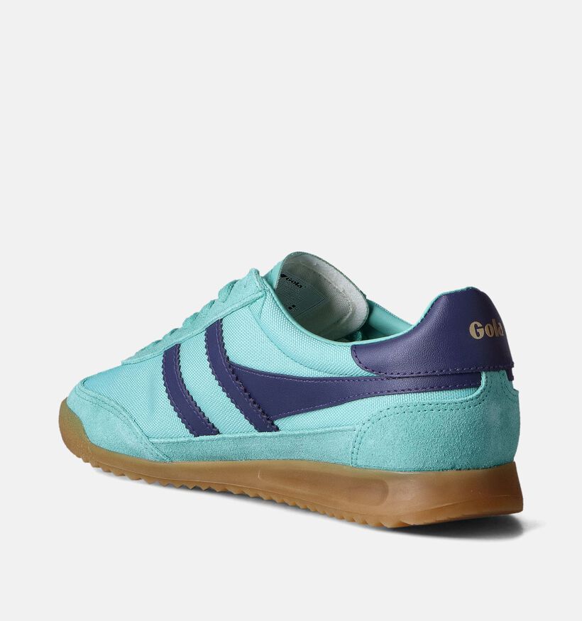 Gola Tornado CLB623 Baskets en Turquoise pour femmes (351176) - pour semelles orthopédiques