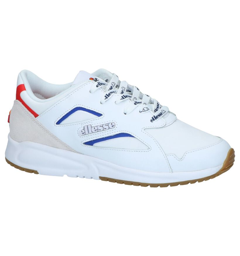 Ellesse Contest Baskets basses en Blanc en cuir (241633)