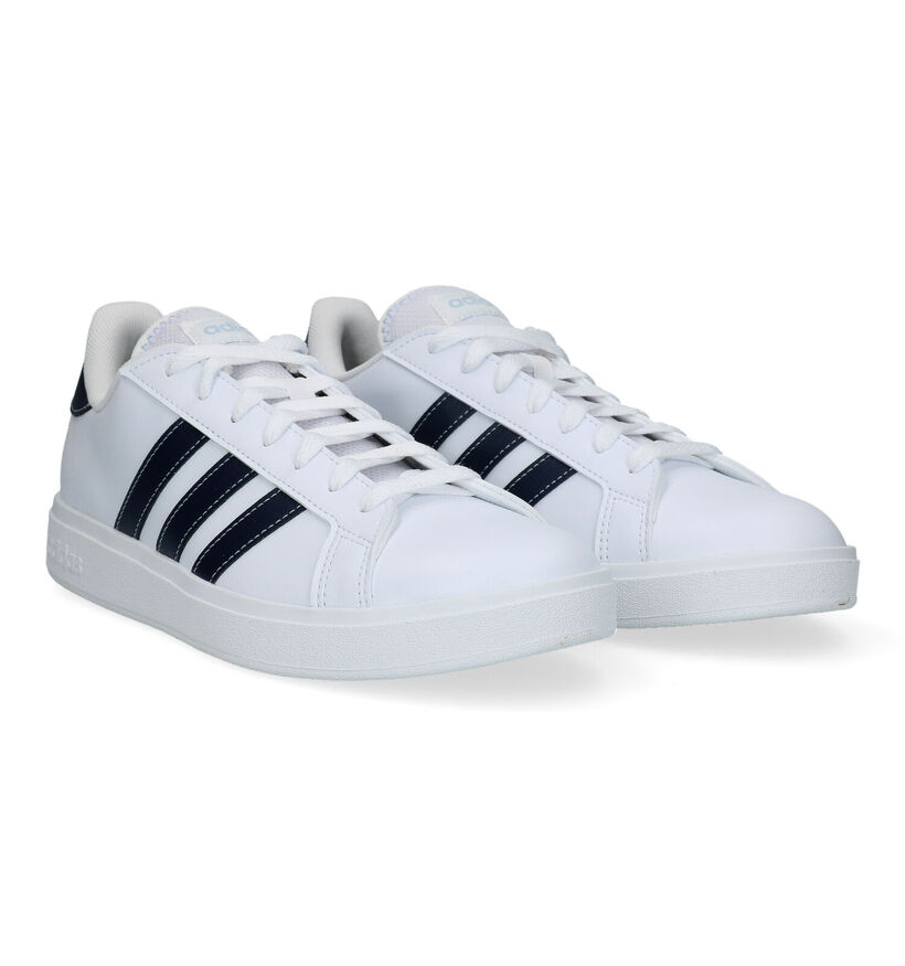 adidas Grand Court 2.0 Witte Sneakers voor heren (326325)