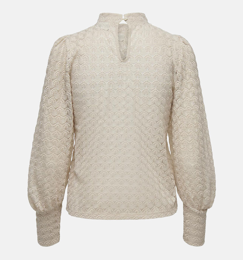 JDY Avery Blouse en dentelle en Noir pour femmes (344182)
