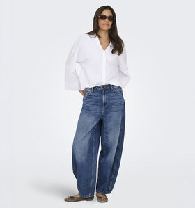 JDY Susie Barrel Jeans en Bleu pour femmes (378316)