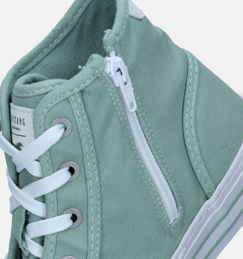 Mustang Groene Sneakers voor dames (336436)