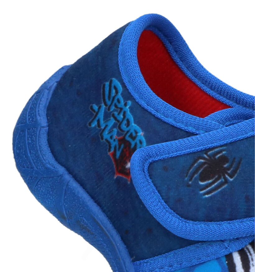 Spiderman Pantoufles fermées en Bleu foncé pour garçons (322538)