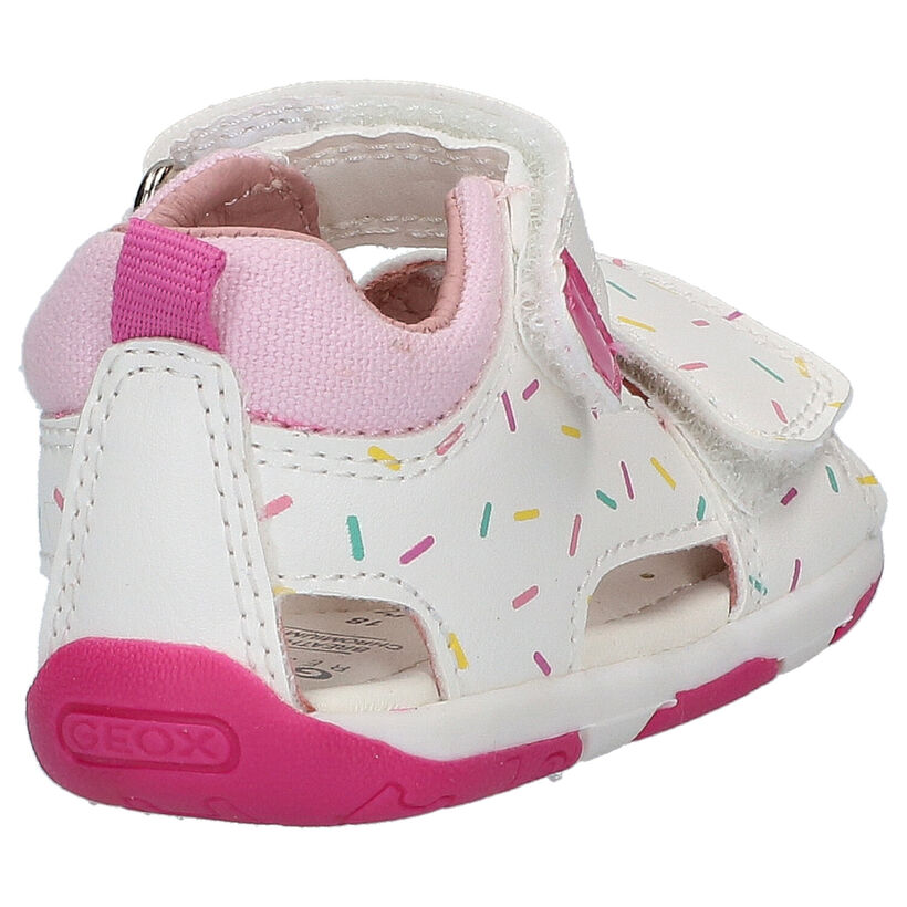 Geox Tapuz Sandales en Blanc pour filles (286951)