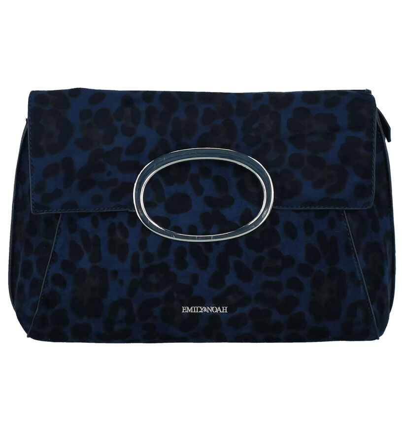 Emily & Noah Pochette en Bleu foncé en textile (260872)