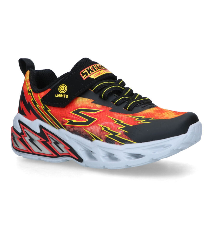 Skechers Light Storm Baskets en Rouge pour garçons (319560)