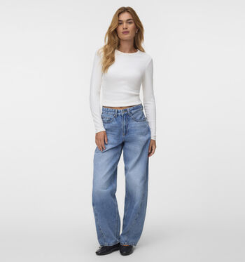 Vero Moda Jeans Blauw
