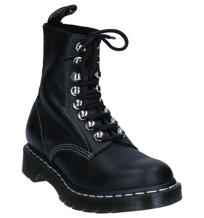 Dr. Martens 1460 Pascale Bottines en Ecru en cuir (277069)