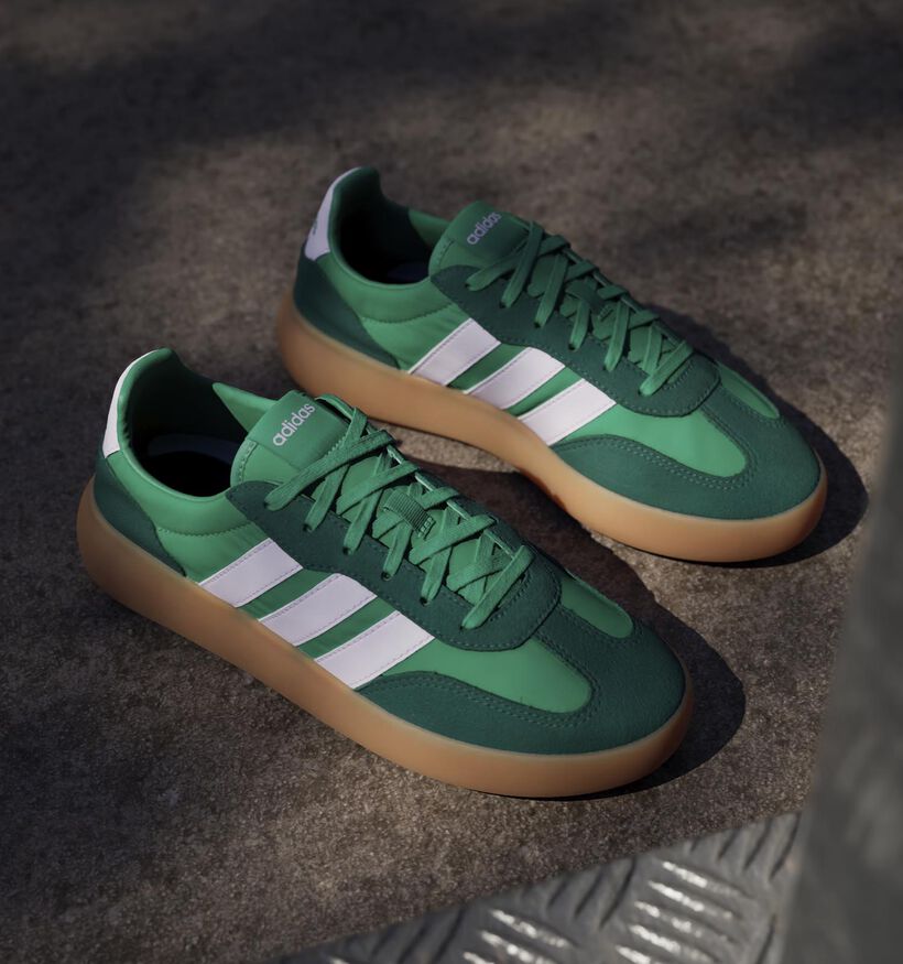 adidas Barreda Decode Groene Sneakers voor dames (350181)