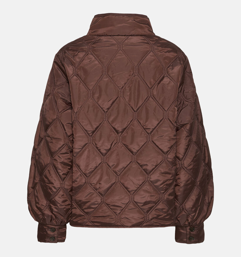 Fransa Agate Manteau court en Bordeaux pour femmes (377848)
