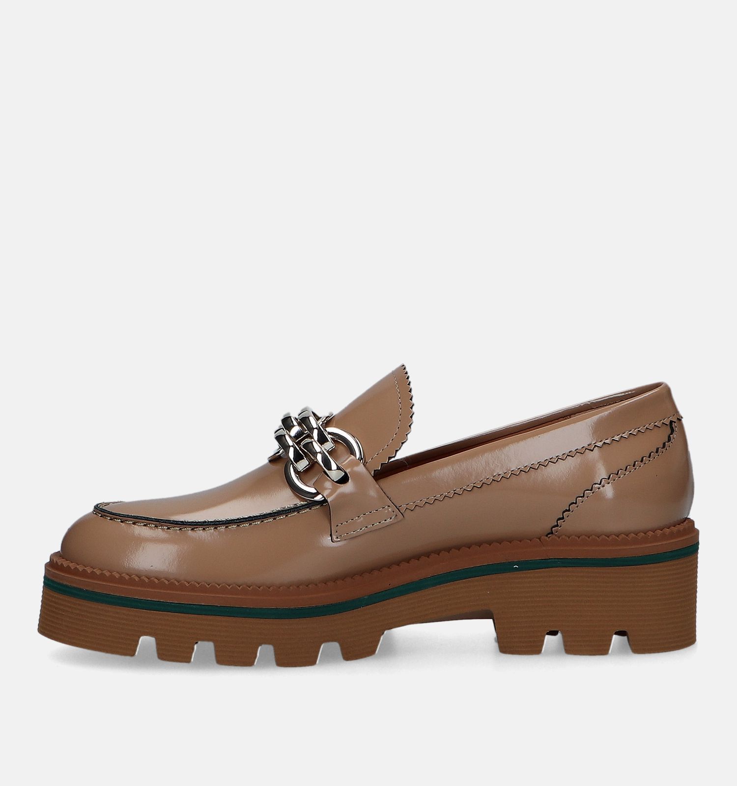 Chaussures enfiler beige