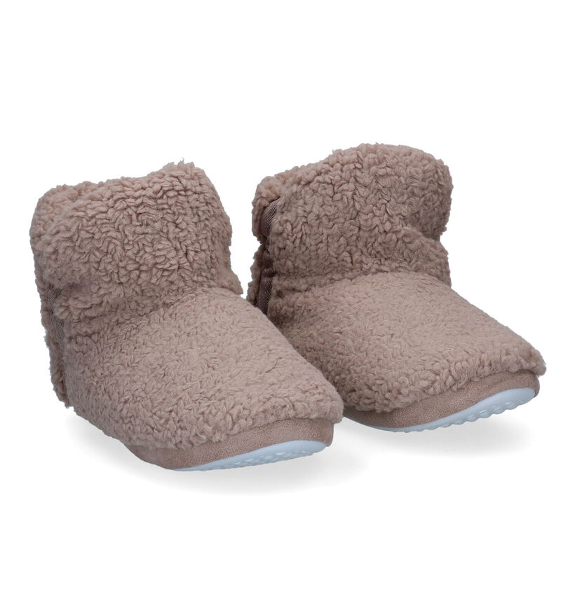 Torfs Home Pantoufles fermées en Taupe pour femmes (299835)