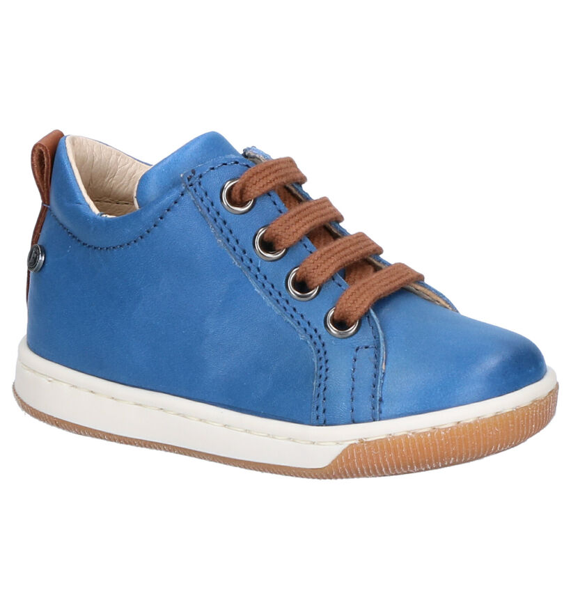 Falcotto Haley Chaussures Hautes en Bleu en cuir (275675)