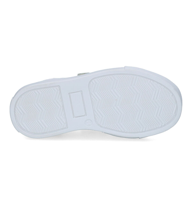 CKS Crown Witte Velcroschoenen voor meisjes (308155) - geschikt voor steunzolen