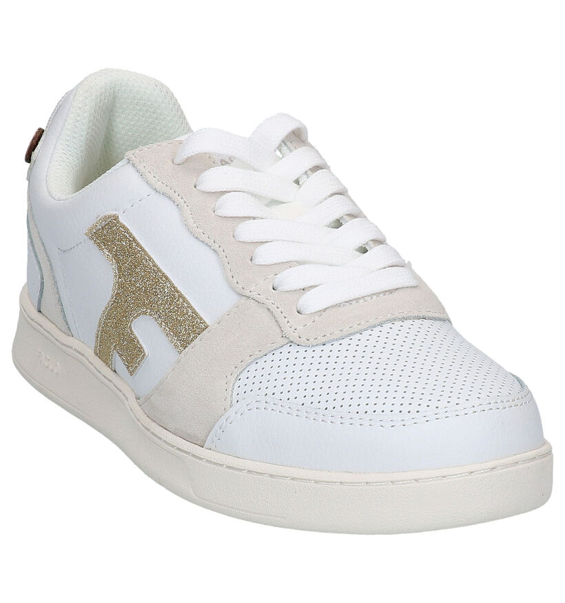 Faguo Baskets casual en Blanc en simili cuir (274839)