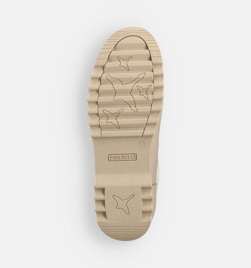 Pikolinos Vigo Chaussures à lacets en Écru pour femmes (363886) - pour semelles orthopédiques
