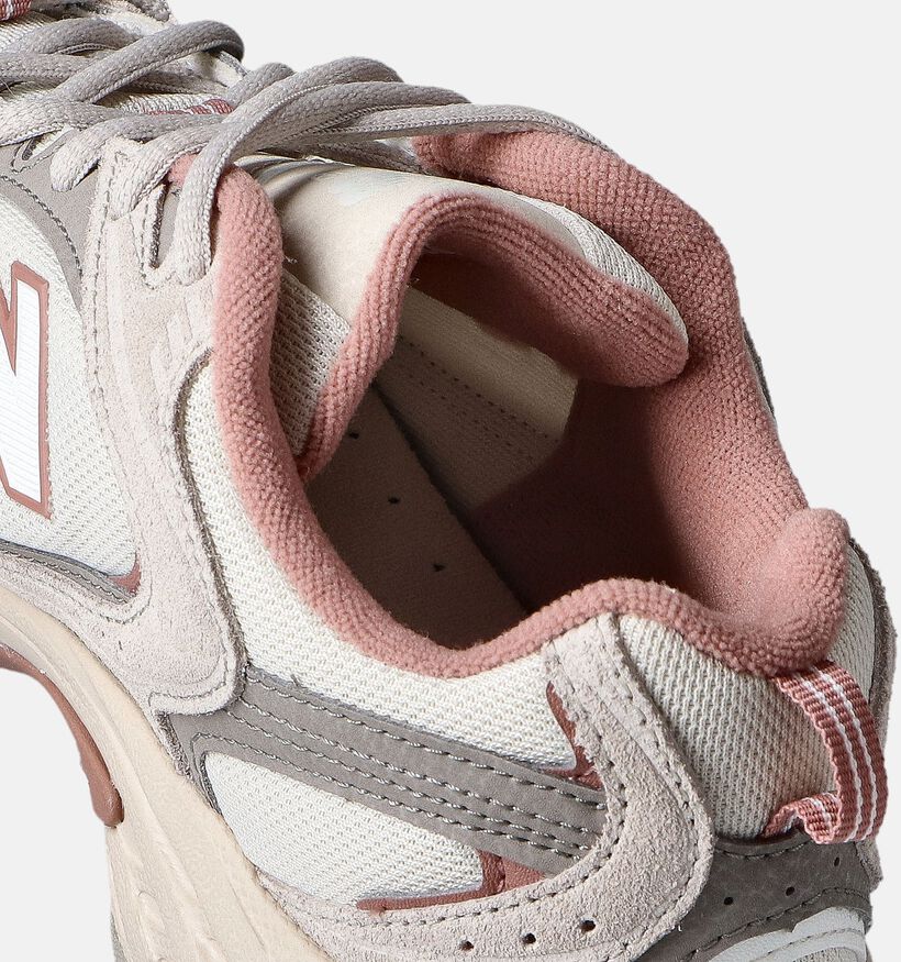 New Balance 530 Baskets en Beige pour femmes (349728) - pour semelles orthopédiques