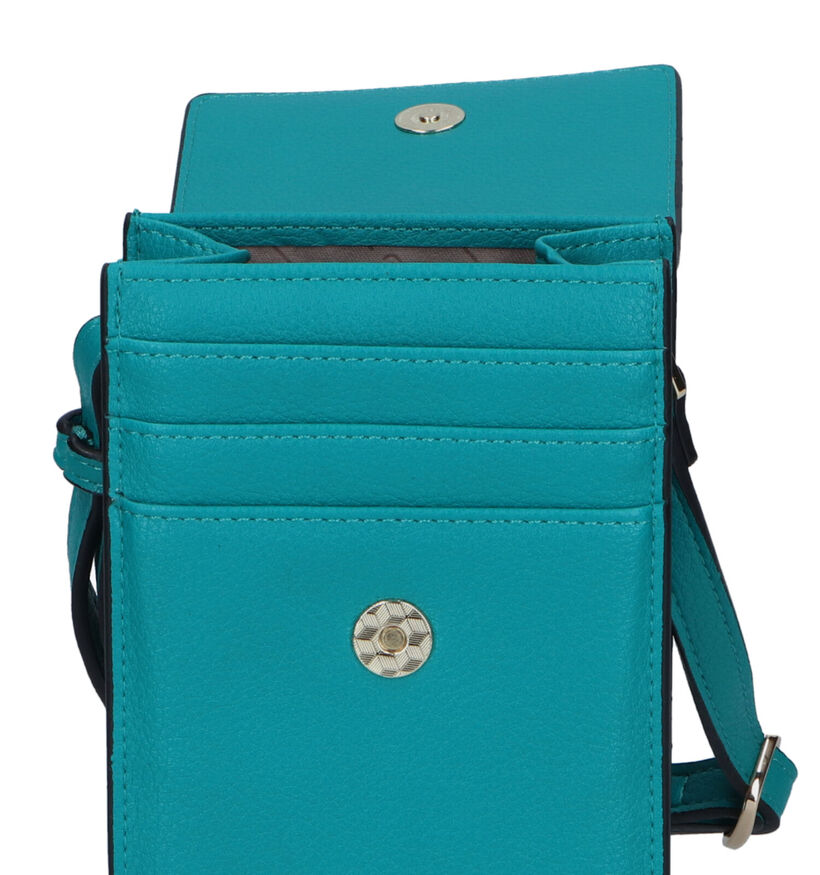 L.Credi Jane Vegan Turquoise Telefoontasje voor dames (327550)