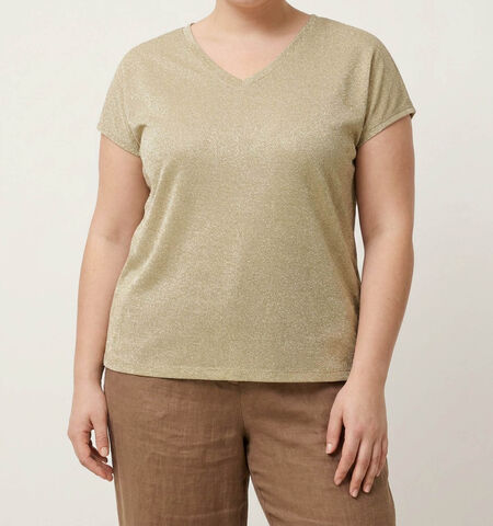 ONLY Carmakoma T-shirts Goud