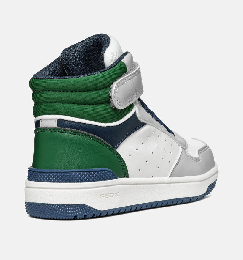Geox Washiba Grijze Sneakers voor jongens (345955) - geschikt voor steunzolen