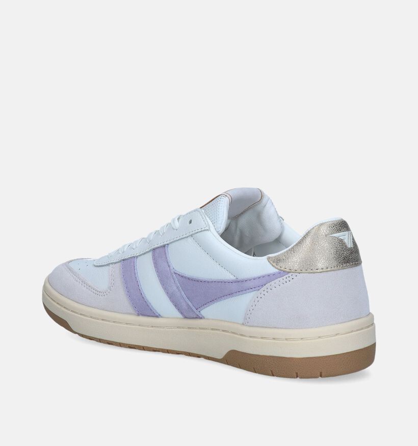 Gola Hawk Witte Sneakers voor dames (336360) - geschikt voor steunzolen