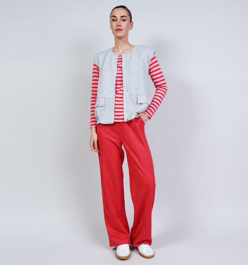 Vero Moda Jive Cap Sleeve Grijze Mouwloze Vest voor dames (369373)