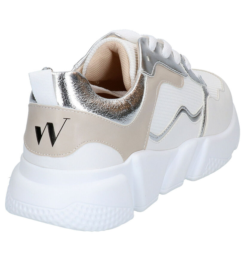 Vanessa Wu Witte Sneaker in kunstleer (277329)