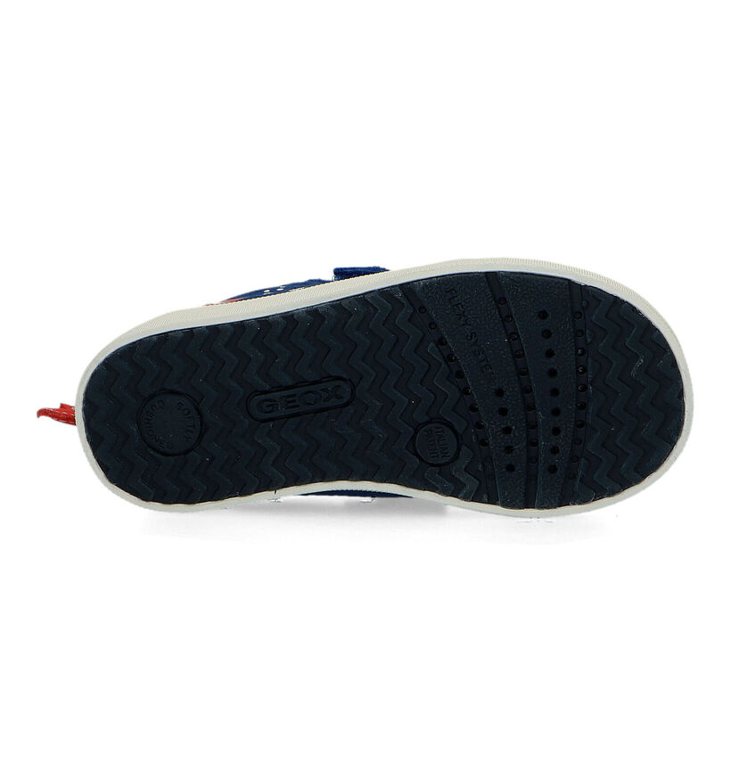 Geox Kilwi Bo Chaussures pour bébé en Bleu pour garçons (325552) - pour semelles orthopédiques