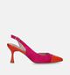 Nathan-Baume Escarpins slingback en Rose fuchsia pour femmes (340358)