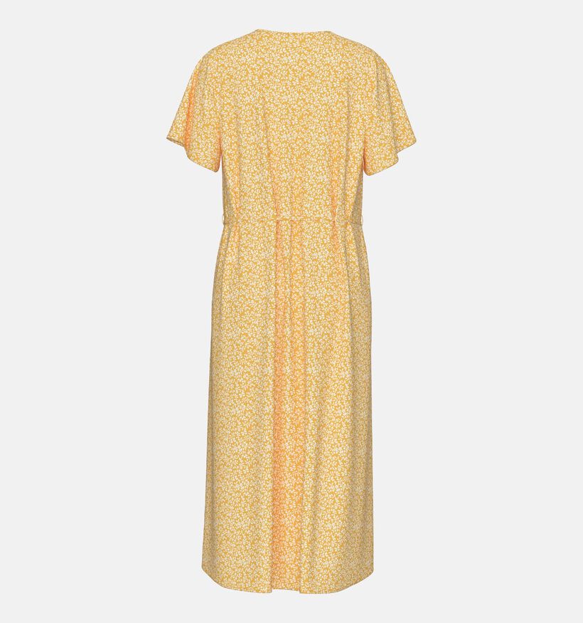 Pieces Nya Gele Midi jurk voor dames (357394)