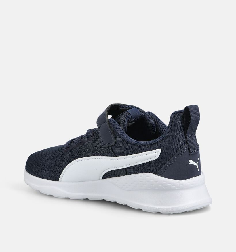 Puma Anzarun Lite Baskets basses en Bleu fonc&eacute; pour gar&ccedil;ons (375561) - pour semelles orthop&eacute;diques