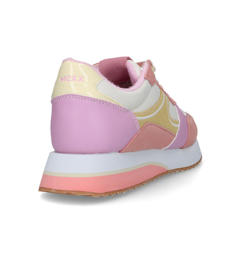 Mexx Lava Roze Sneakers voor dames (319594) - geschikt voor steunzolen
