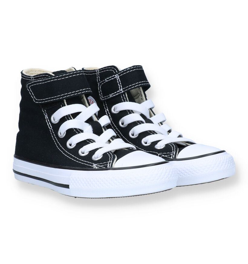 Converse Chuck Taylor All Star 1V Easy On Zwarte Sneakers voor jongens (325489)