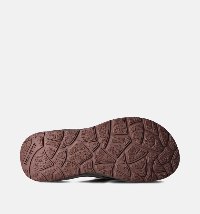 Skechers Patino Marlee Bruine Teenslippers voor heren (354582)