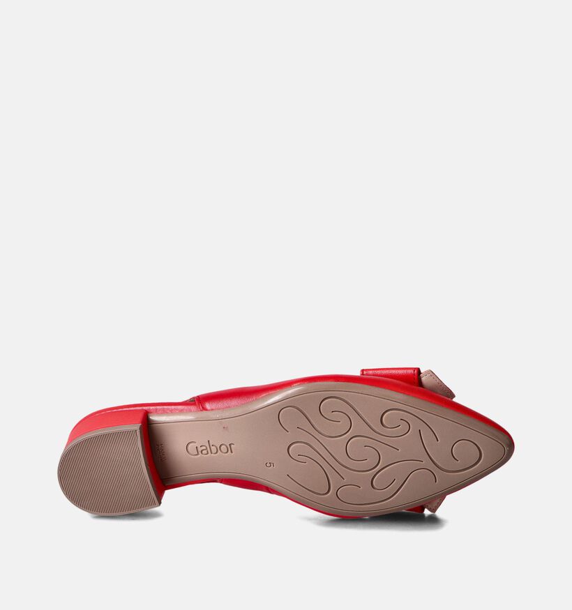 Gabor Rode Slingback pumps voor dames (355100)