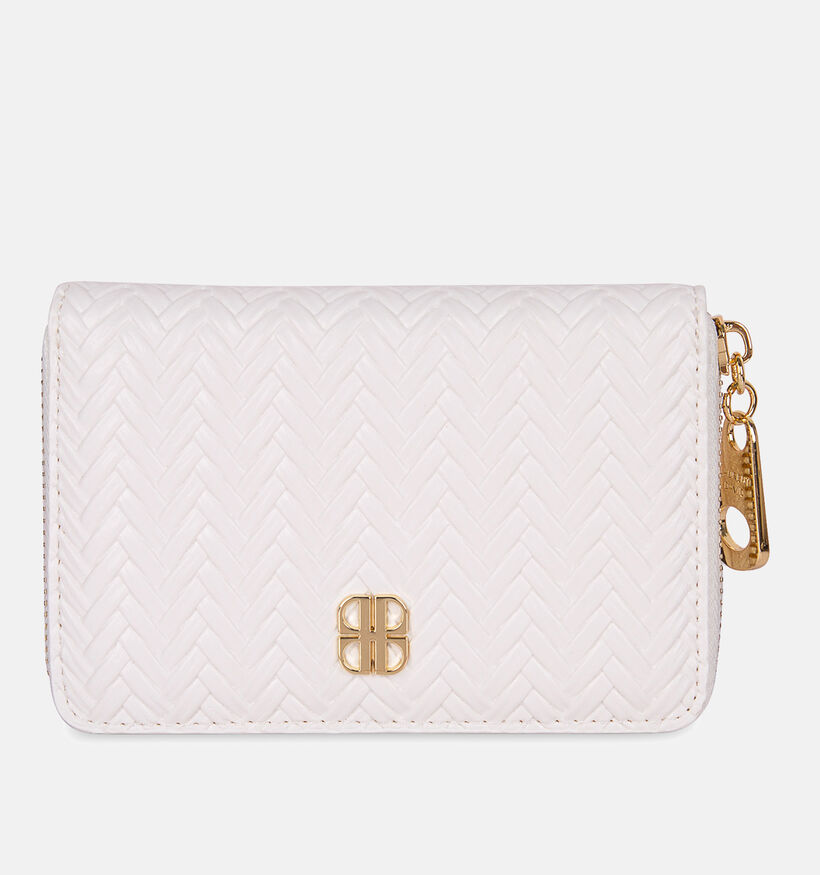 Laurent David Witte Ritsportemonnee voor dames (373967)