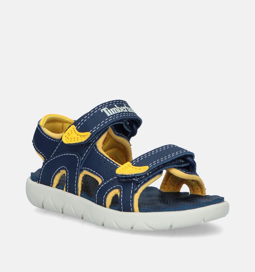 Timberland Perkins Row 2Strap Blauwe Sandalen voor jongens (337788)