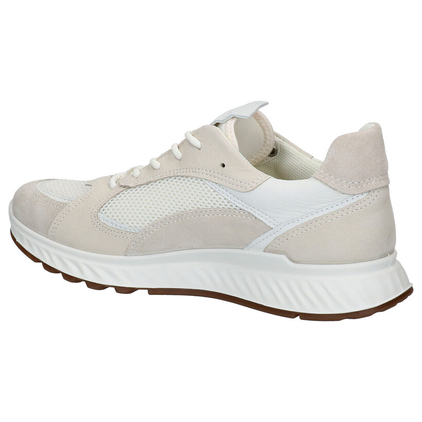 ECCO Chaussures à lacets en Blanc en cuir (275325)