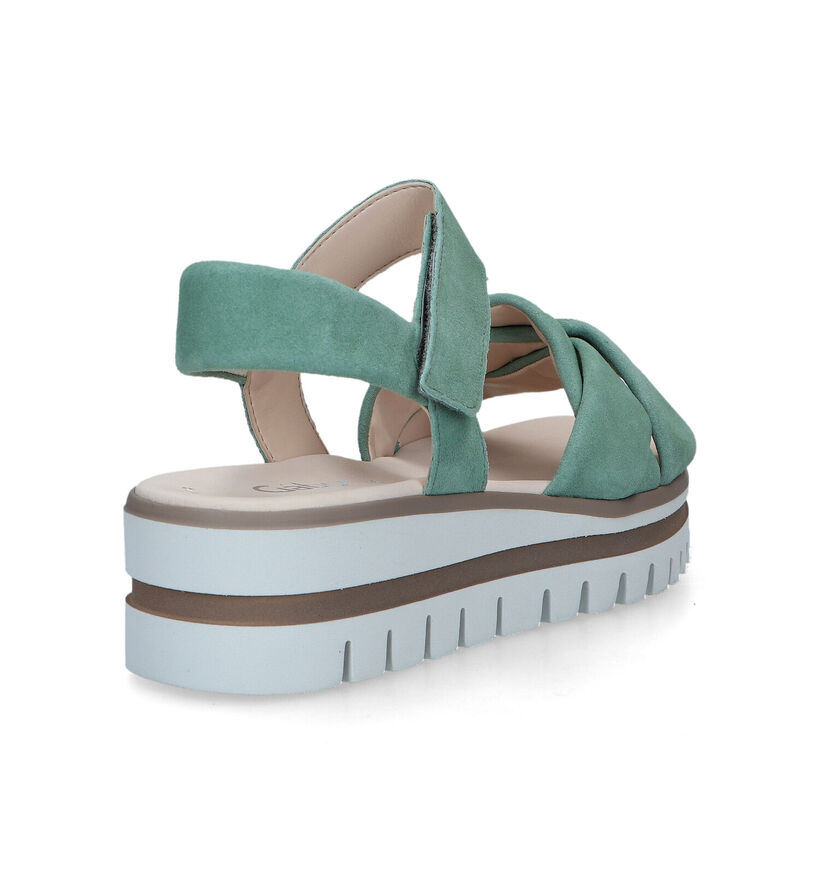 Gabor Best Fitting Gele Sandalen Met Plateauzool voor dames (323217)