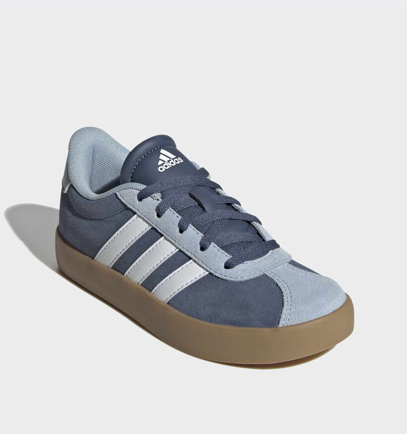 adidas VL Court 3.0 Blauwe Sneakers voor meisjes, jongens (366871) - geschikt voor steunzolen