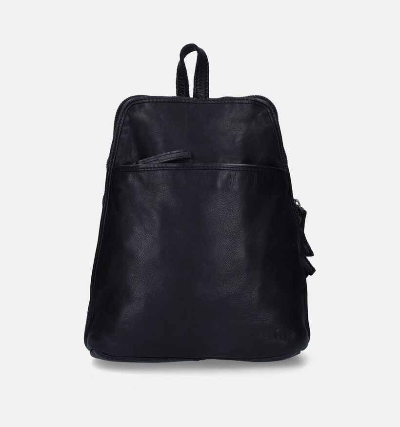 Bear Design Sac à dos en noir pour femmes (342798)