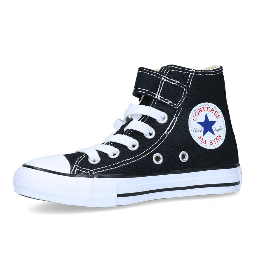 Converse Chuck Taylor All Star 1V Easy On Zwarte Sneakers voor jongens (325489)